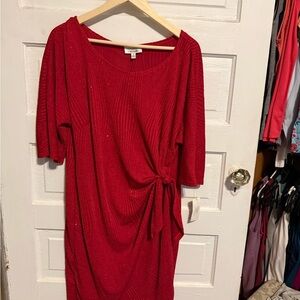 Elegant Red Women's Dress by Robbie bee